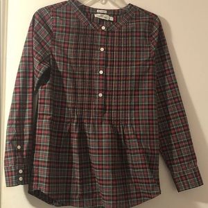 Vineyard vine women’s plaid button down